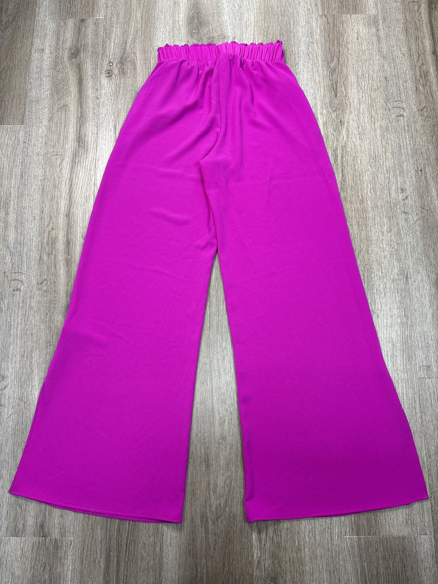 Pants Wide Leg By Tyche In Purple, Size: S