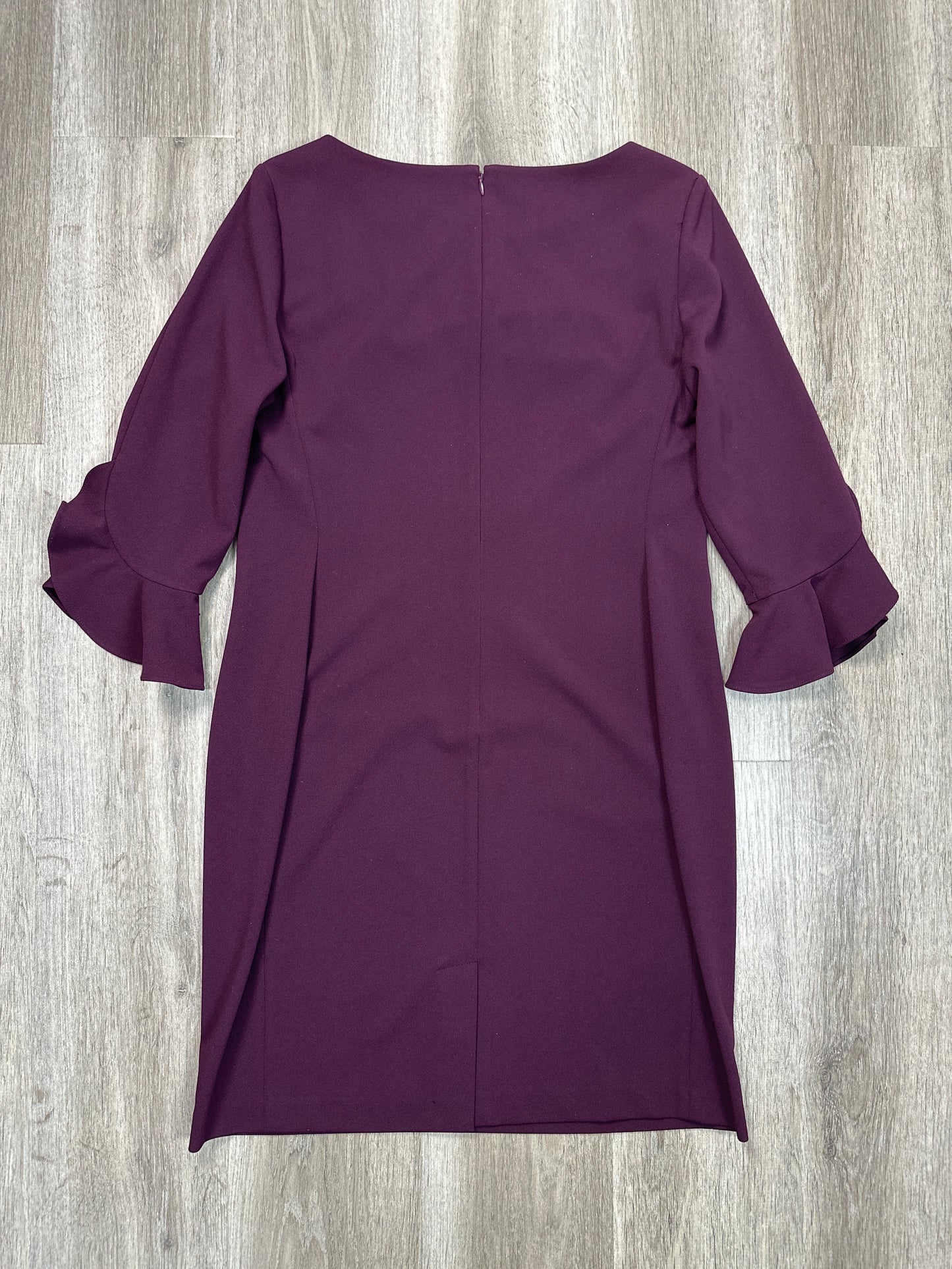 Dress Designer By Karl Lagerfeld In Purple, Size: L