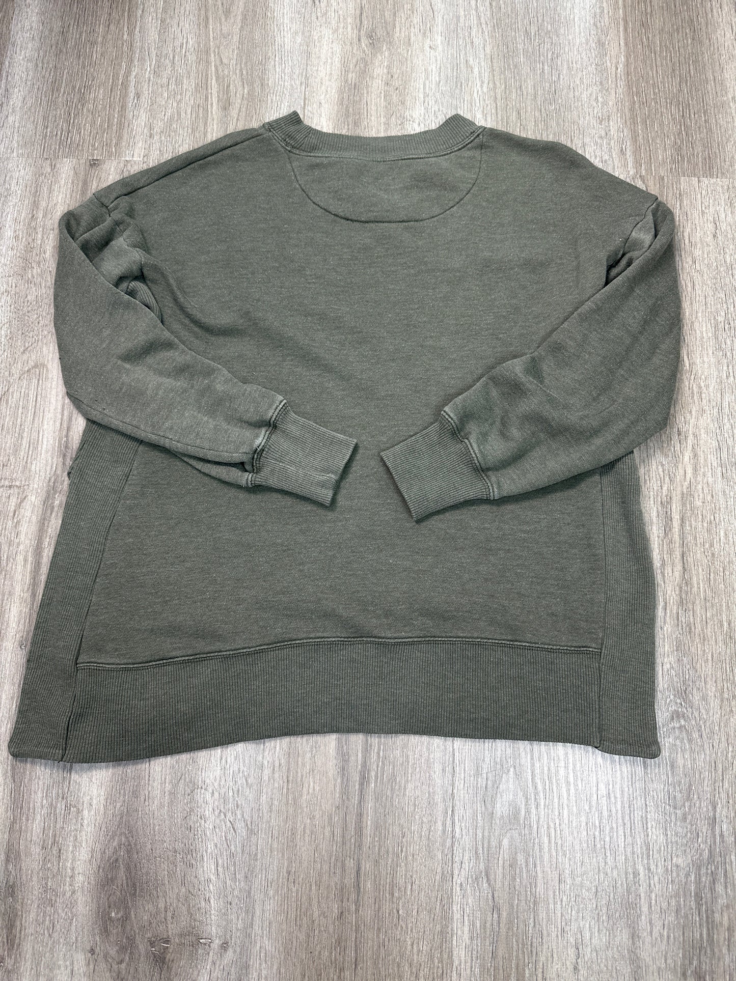 Sweatshirt Crewneck By Aerie In Green, Size: Xs