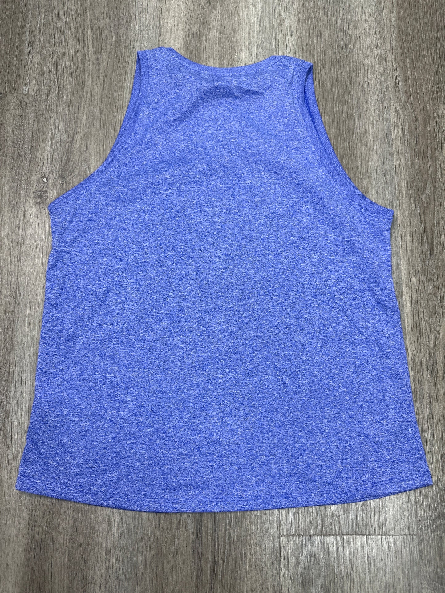 Athletic Tank Top By Nike Apparel In Blue, Size: M