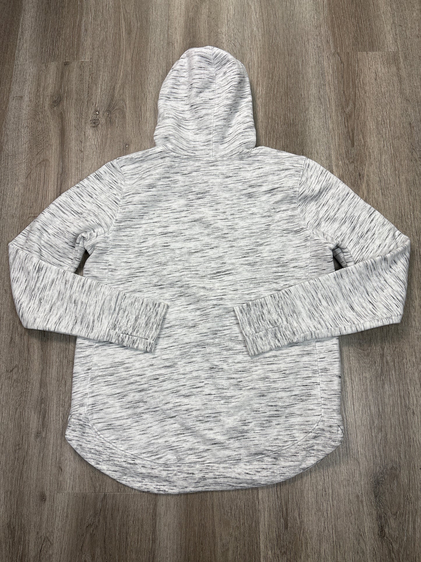 Sweatshirt Hoodie By Tek Gear In White, Size: M