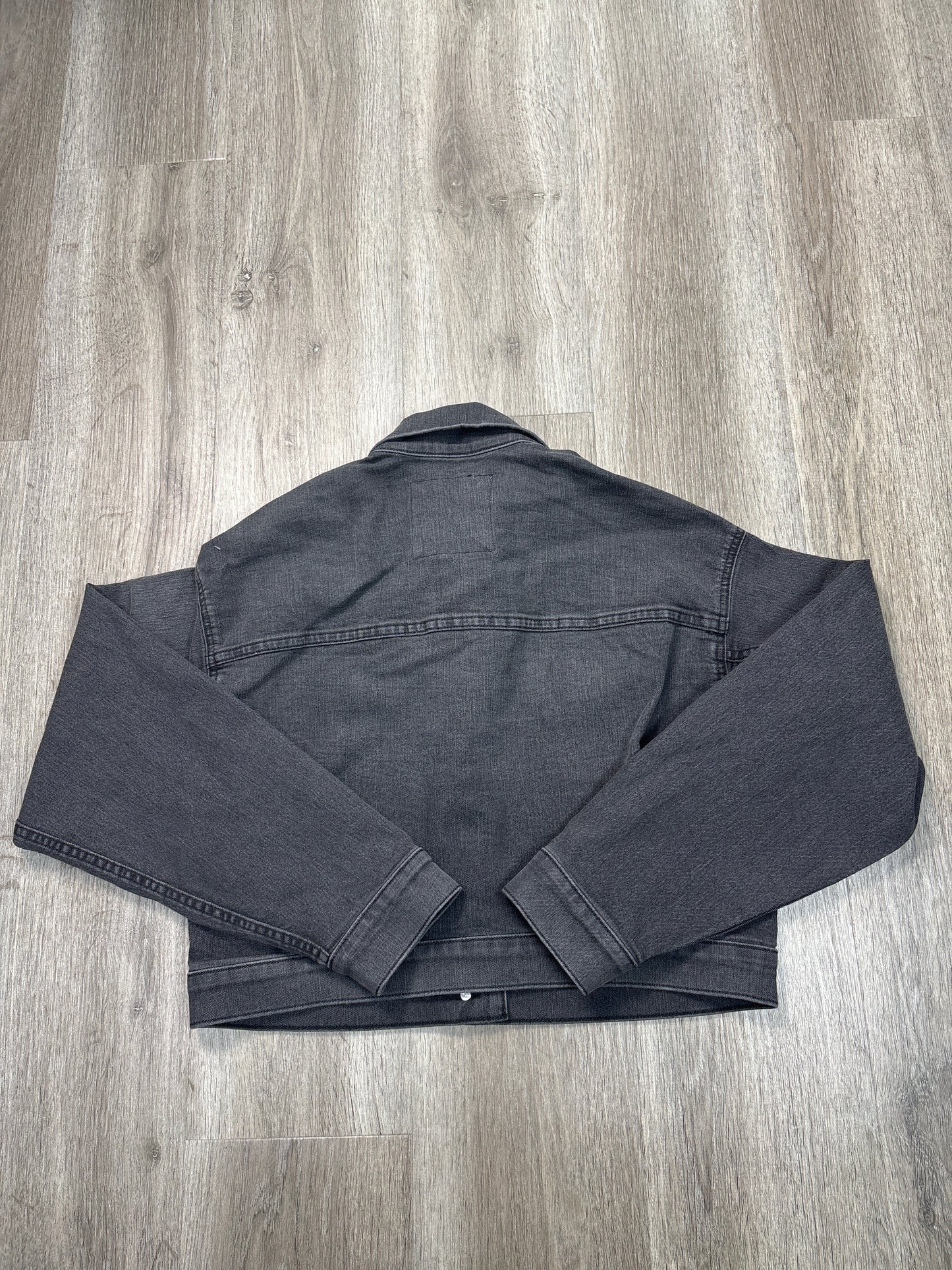 Jacket Denim By Michael By Michael Kors In Black Denim, Size: M