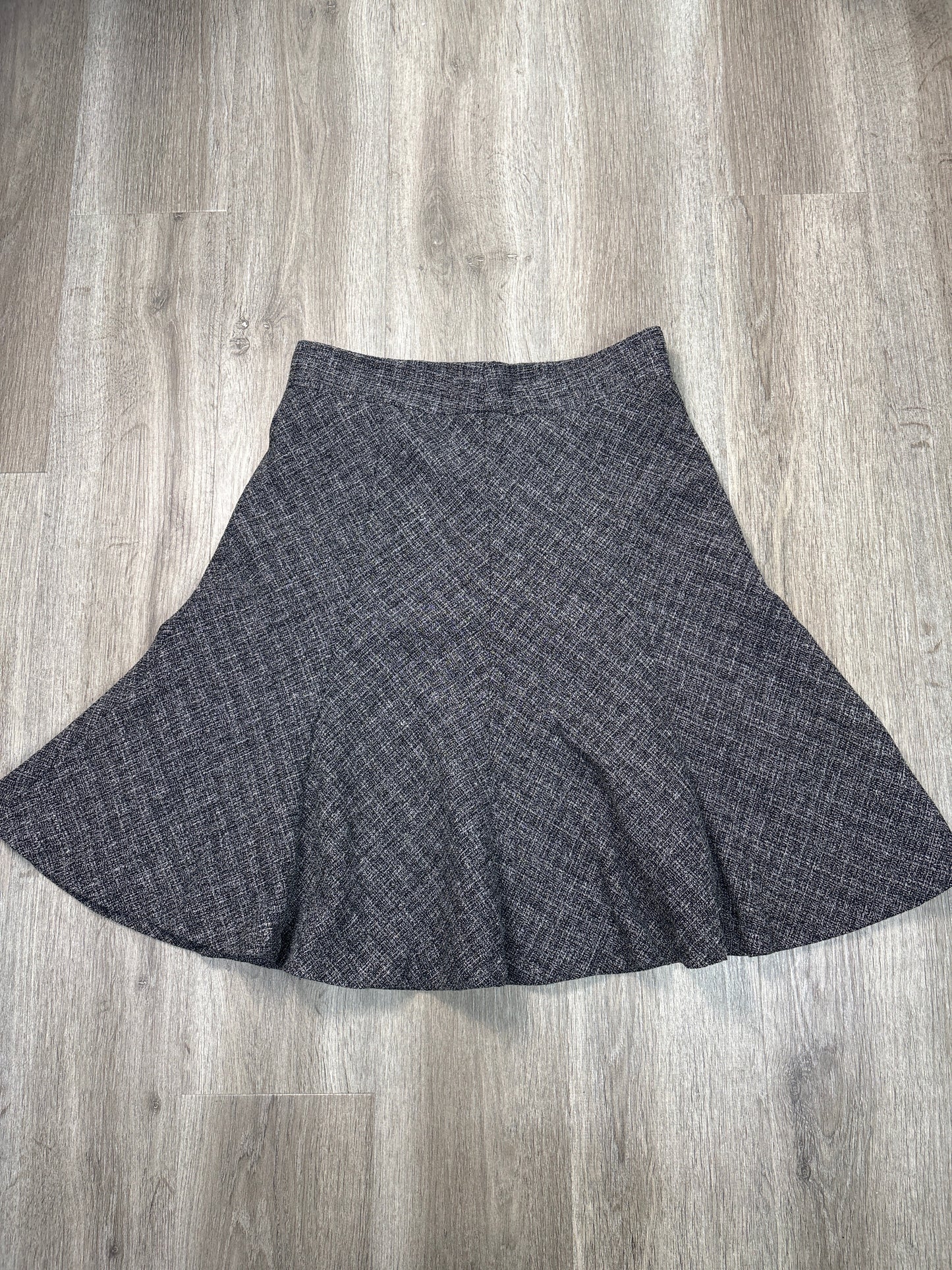 Skirt Midi By Rafaella In Black & White, Size: L