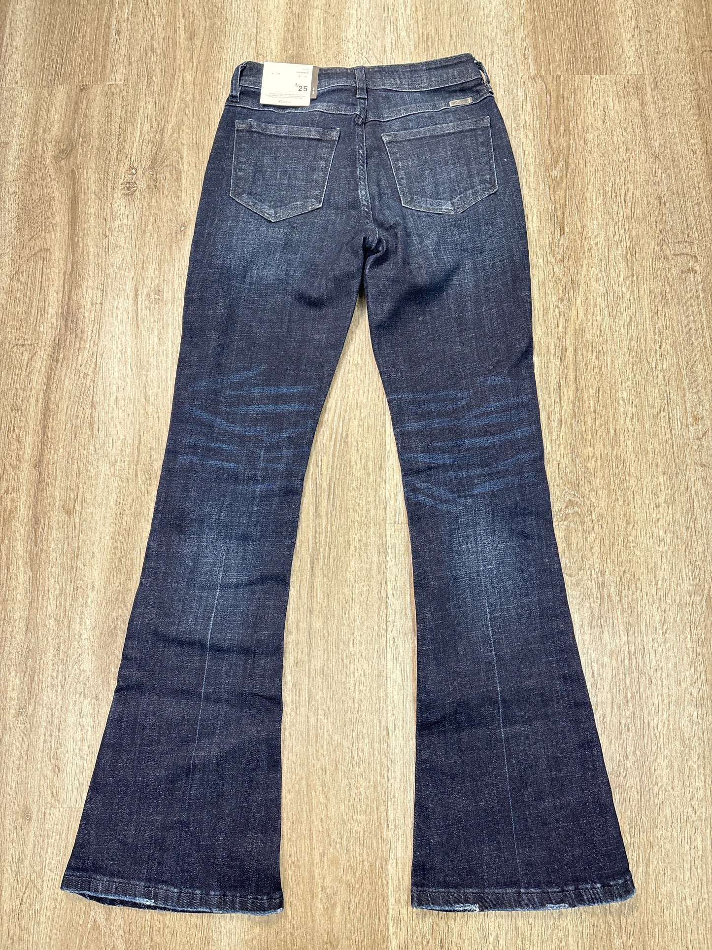 Jeans Flared By Kancan In Blue Denim, Size: 0