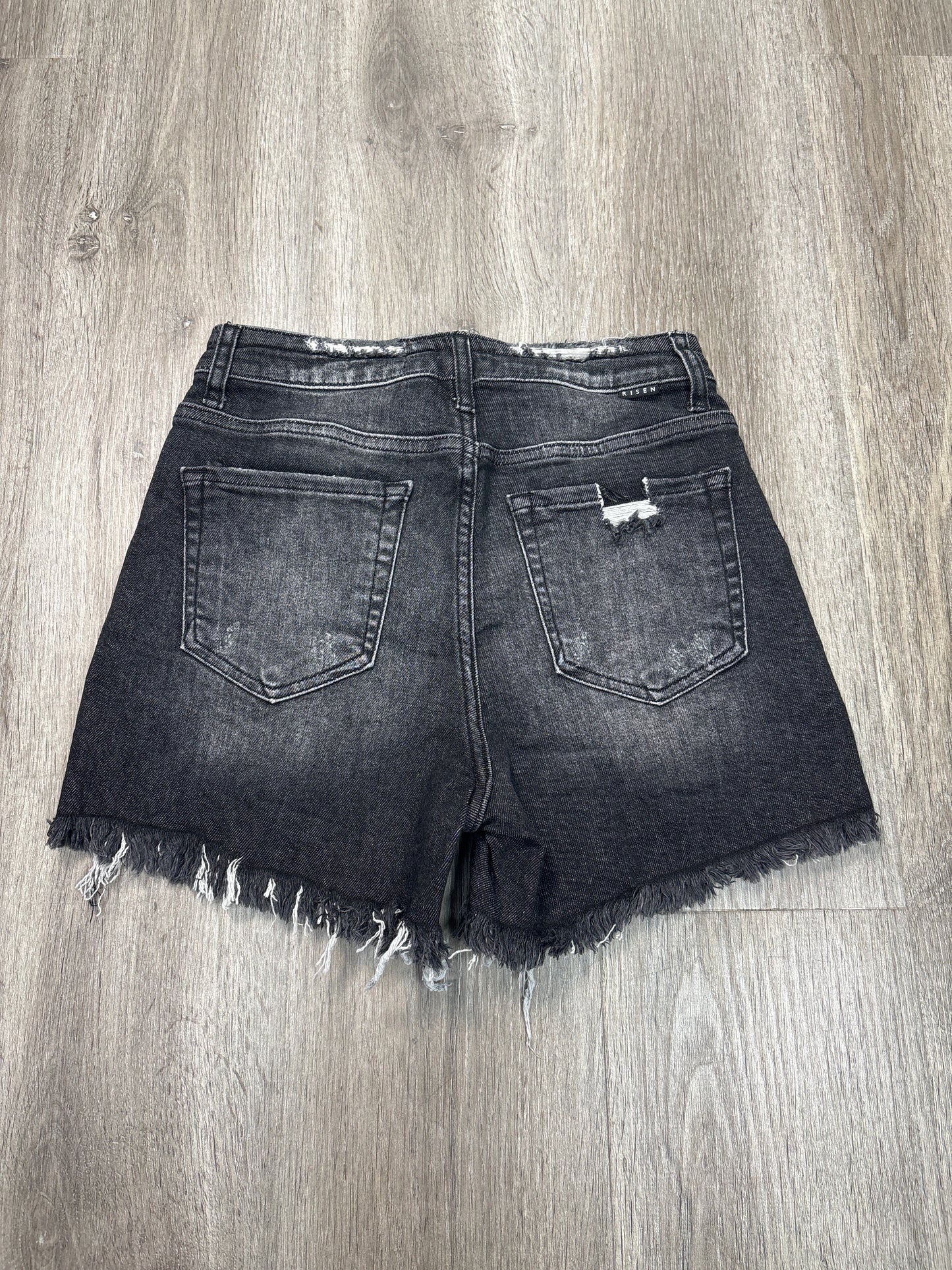 Shorts By Risen In Black Denim, Size: S