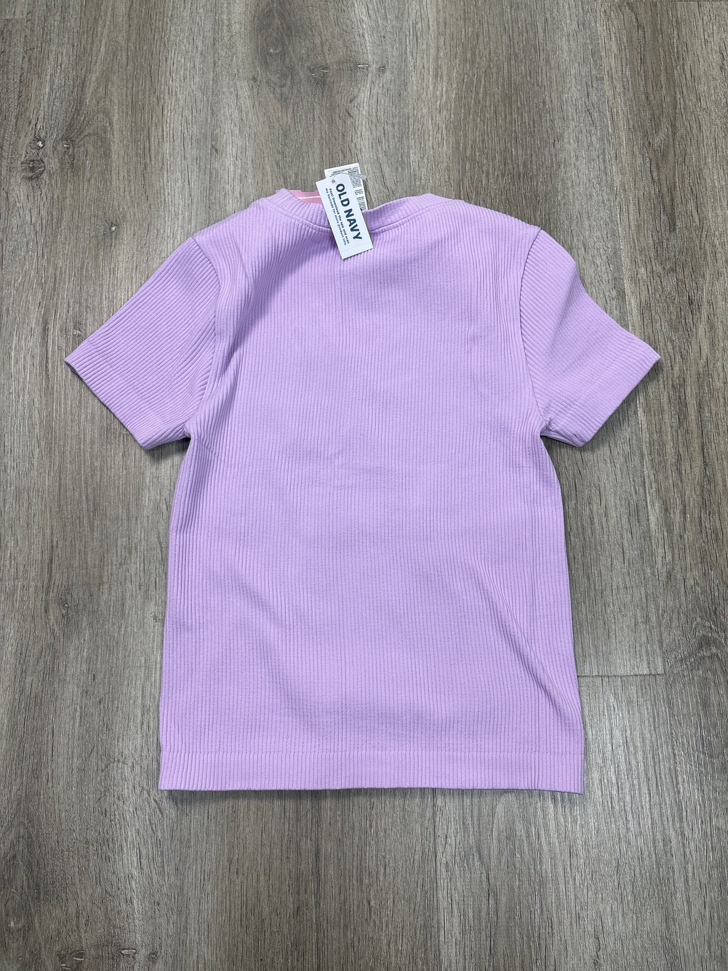 Top Short Sleeve Basic By Old Navy In Purple, Size: M