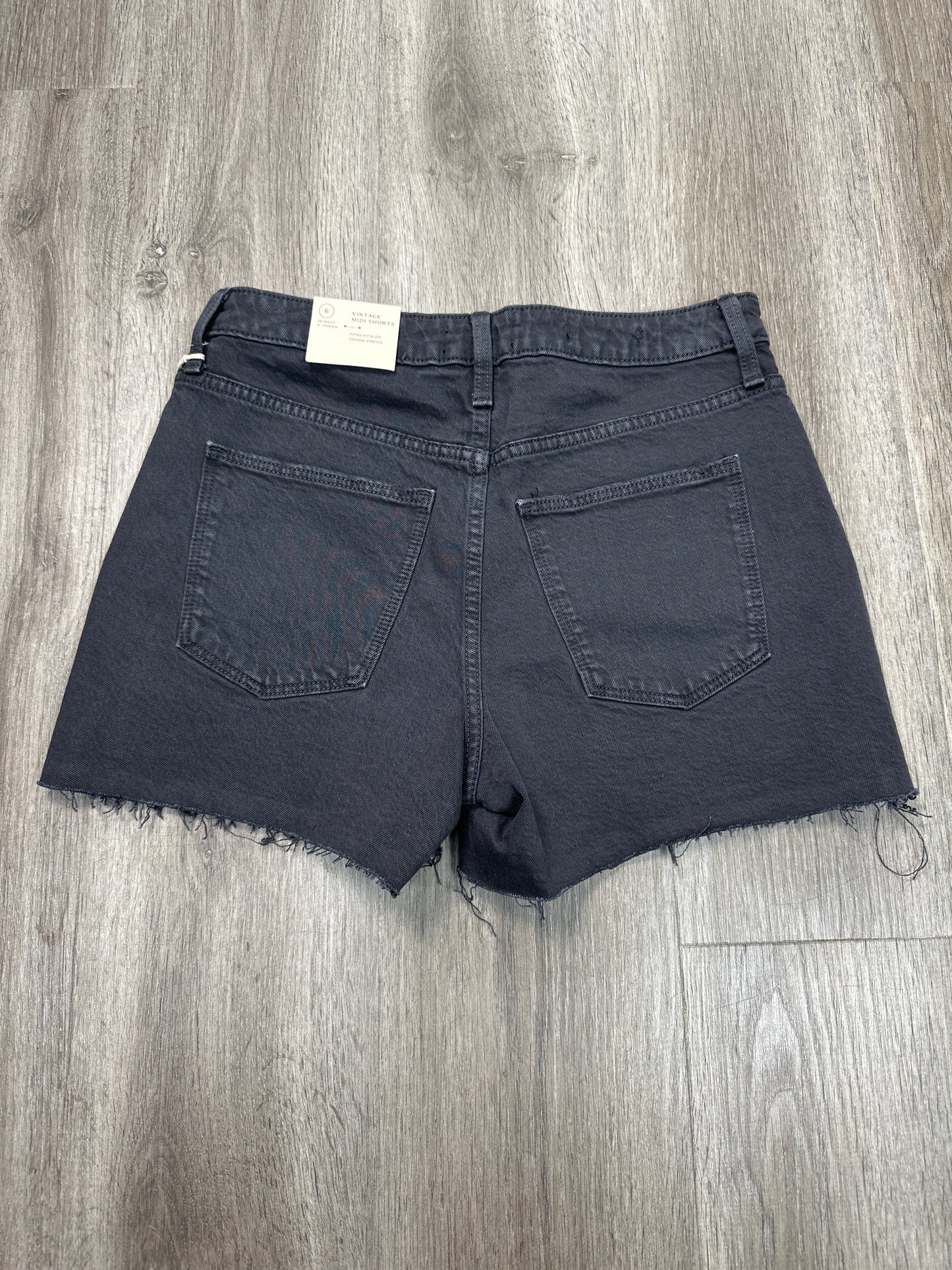 Shorts By Universal Thread In Black Denim, Size: S