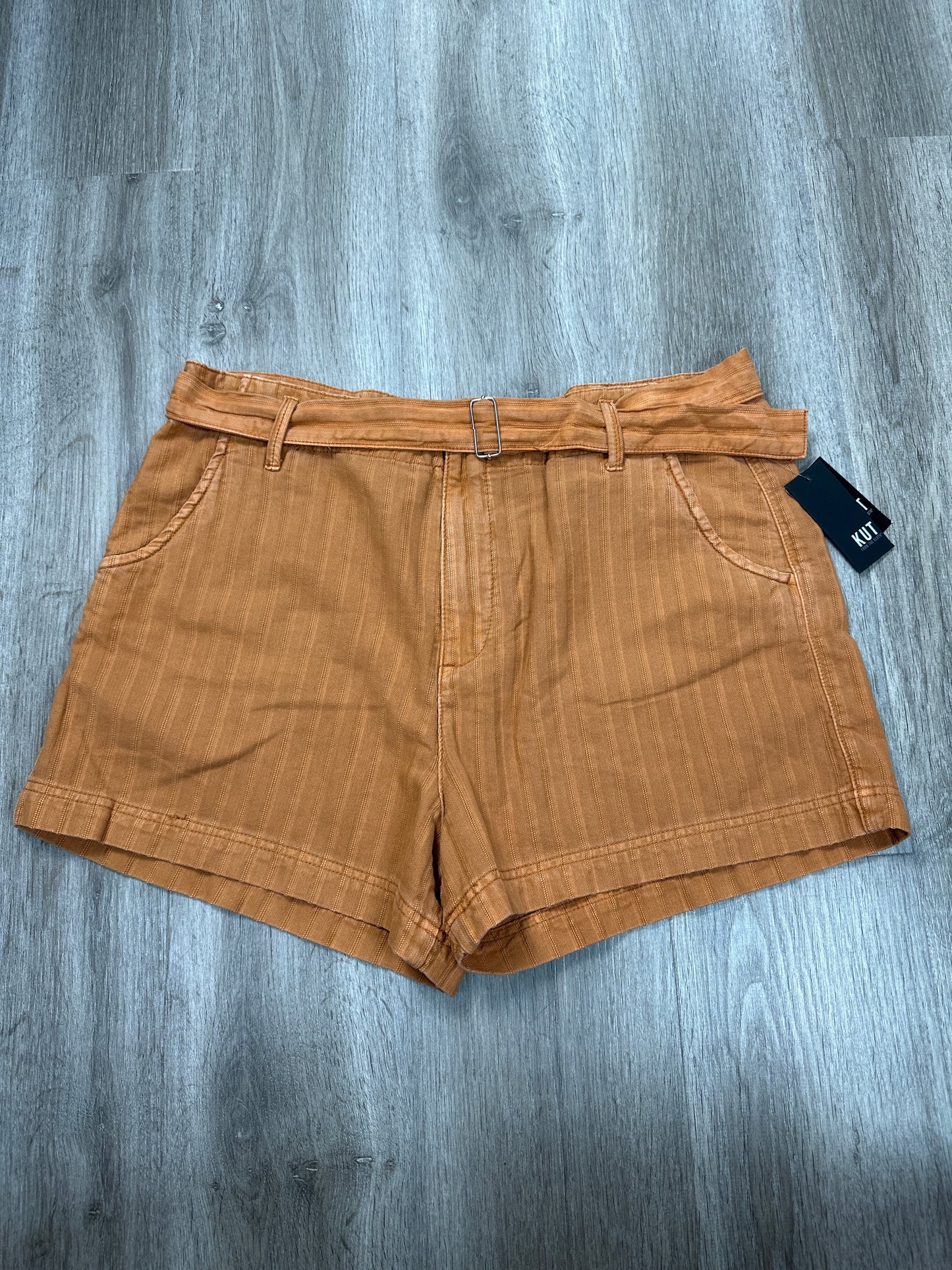 Shorts By Kut In Orange, Size: Xl