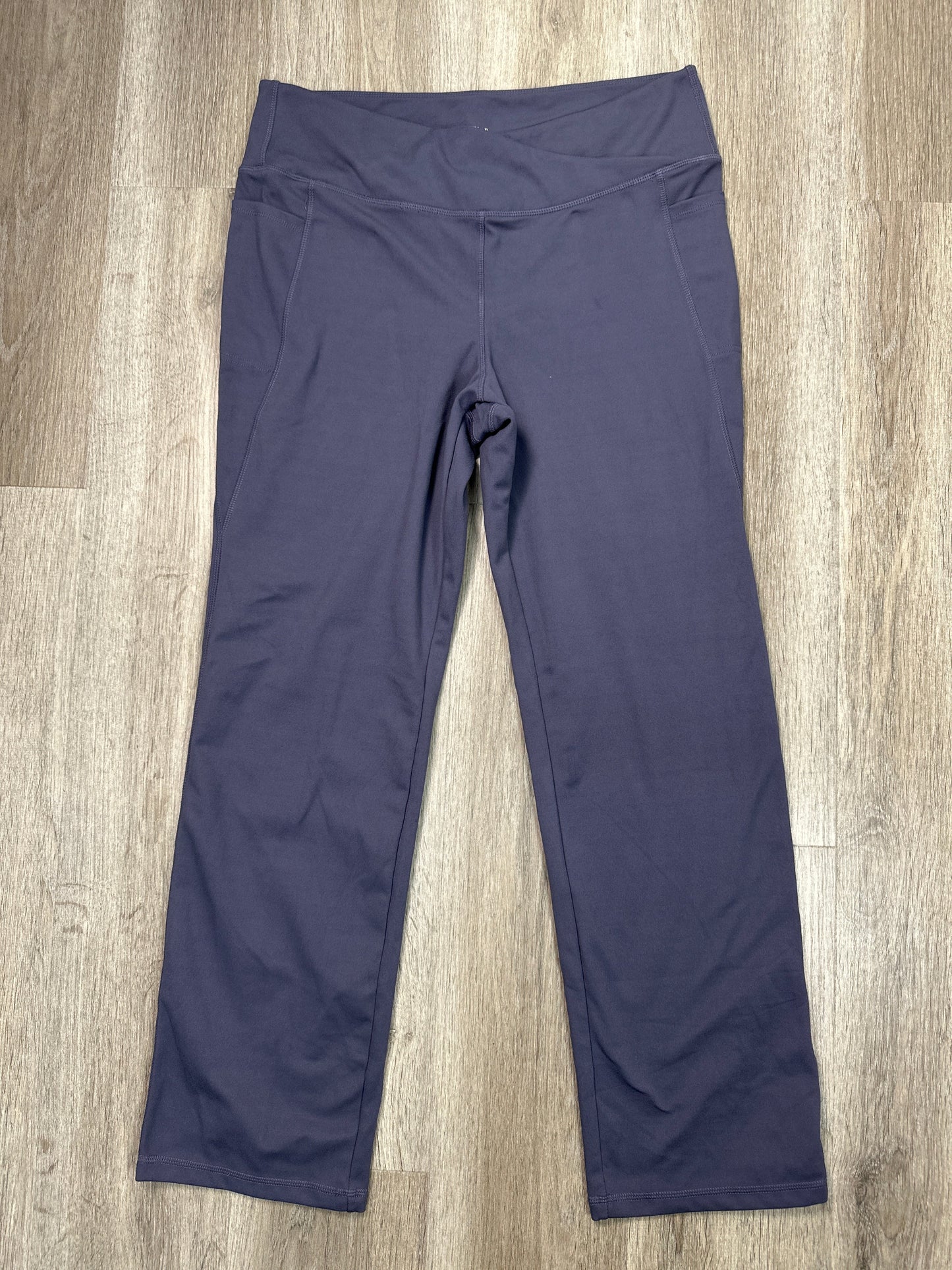 Athletic Leggings By Jockey In Purple, Size: Xl