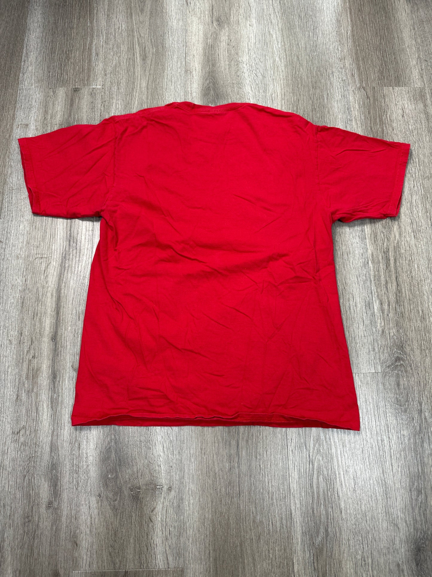 Top Short Sleeve By PORT AND CO In Red, Size: M