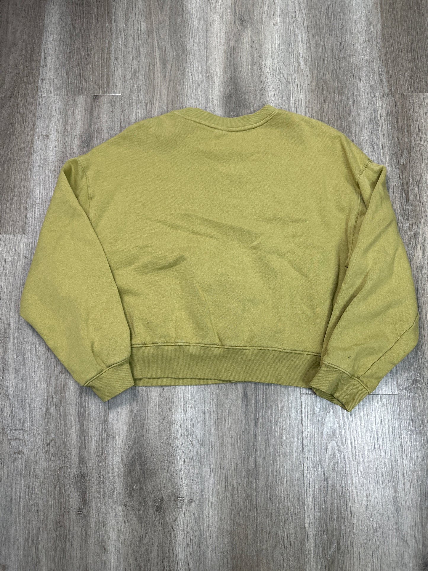 Sweatshirt Crewneck By Old Navy In Green, Size: Xl