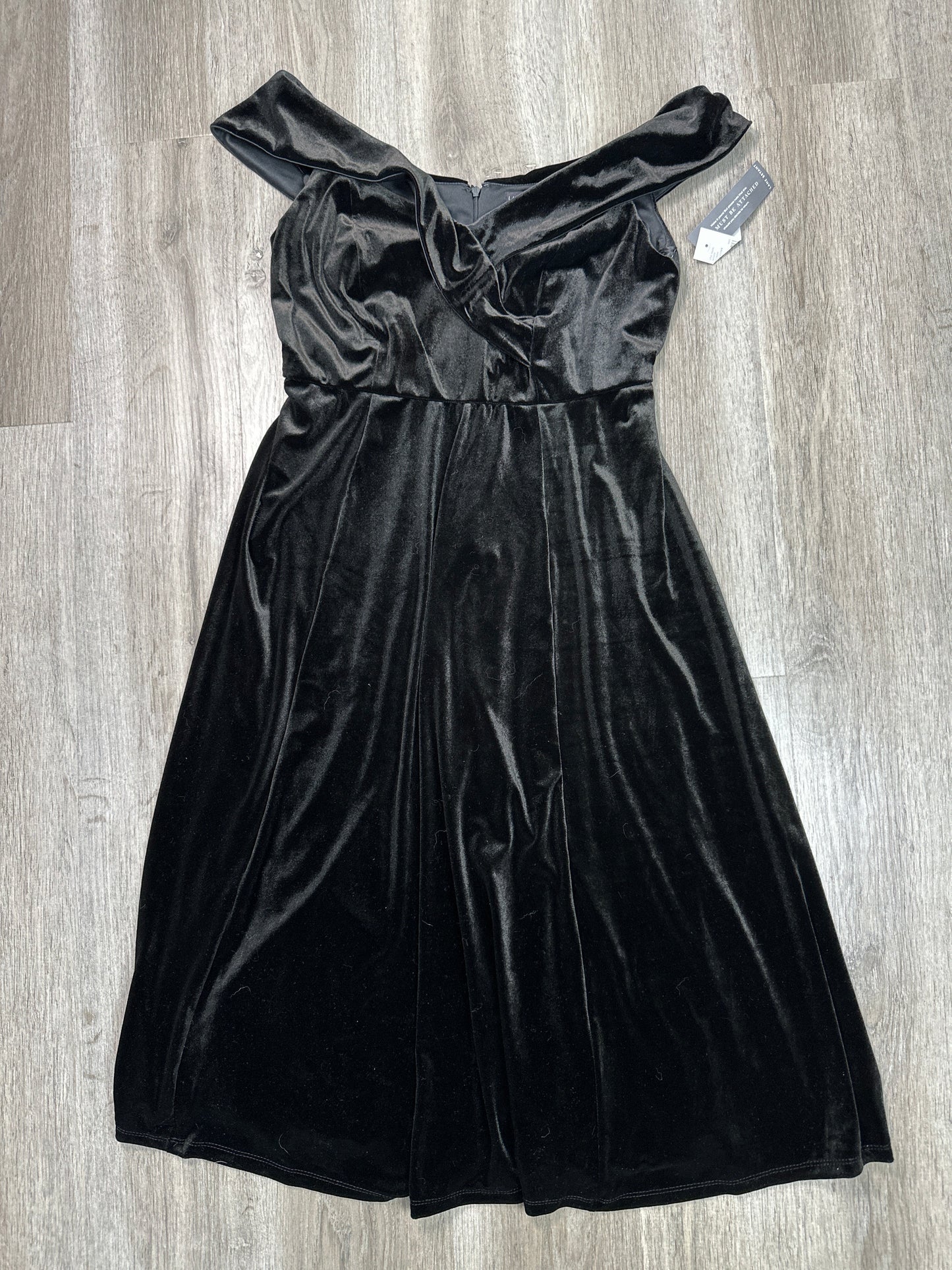 Dress Party Midi By Lane Bryant In Black, Size: L