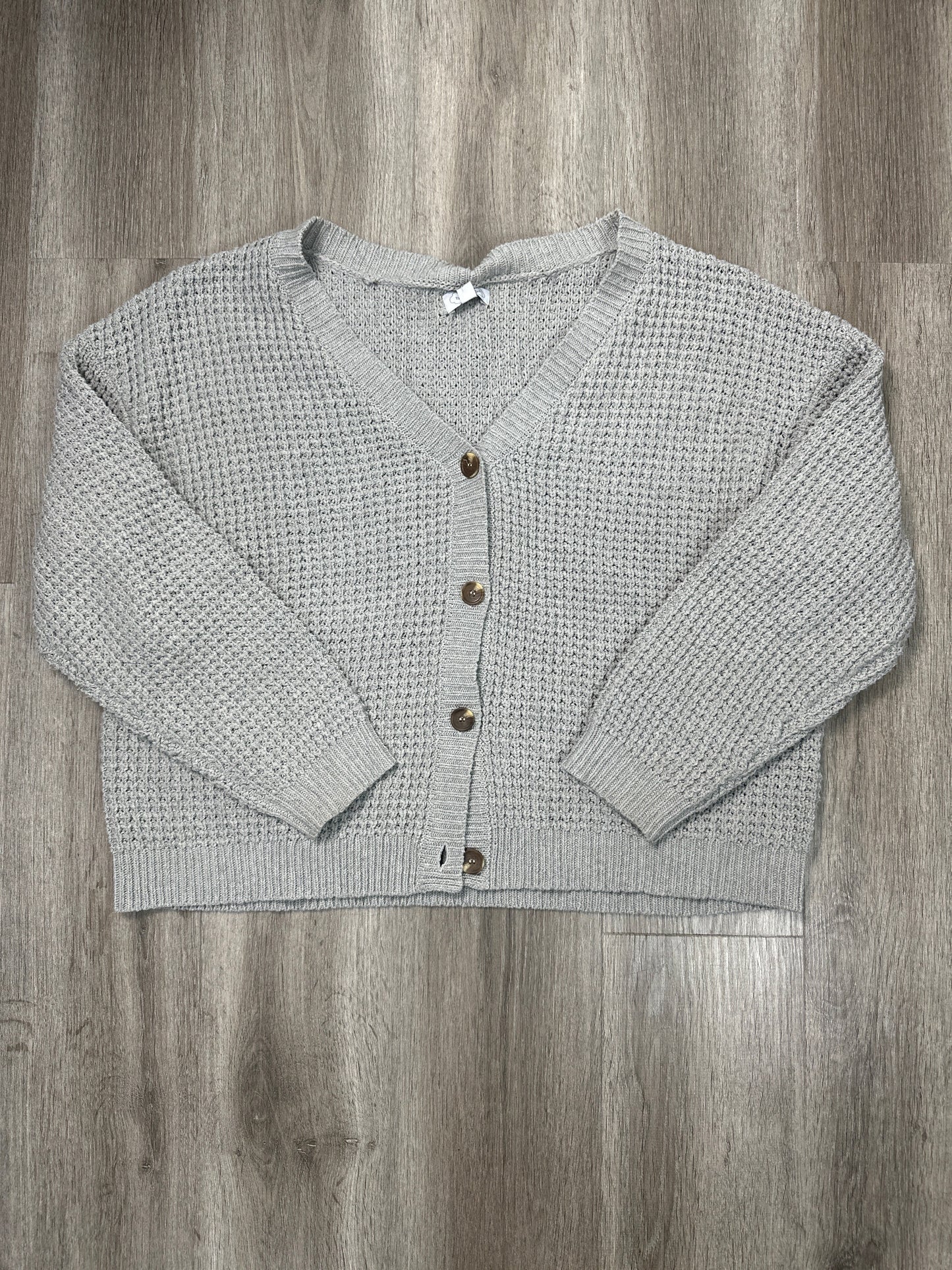 Cardigan By Mudpie In Grey, Size: M