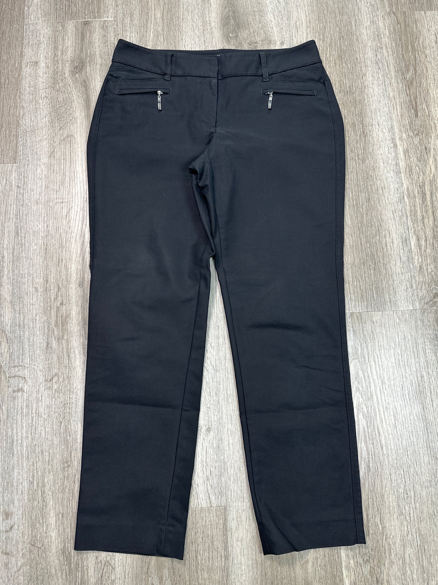 Pants Cropped By White House Black Market In Black, Size: 6