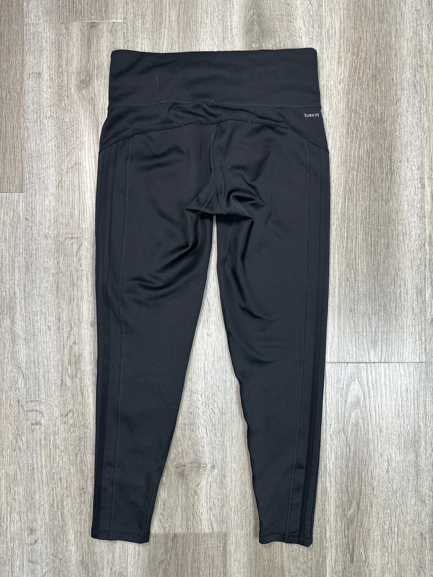 Athletic Pants By Adidas In Black, Size: M