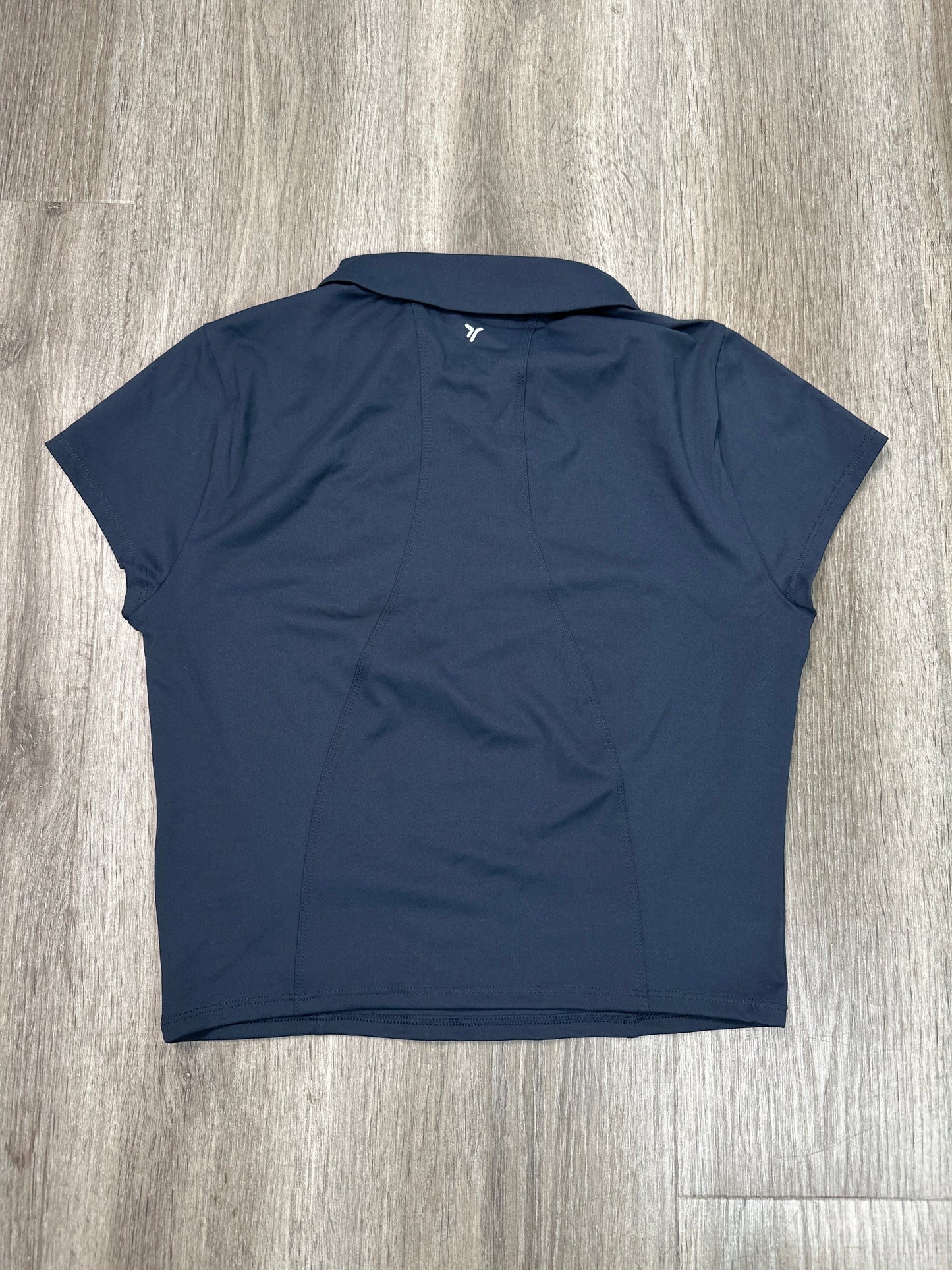 Athletic Top Short Sleeve By Old Navy In Navy, Size: M