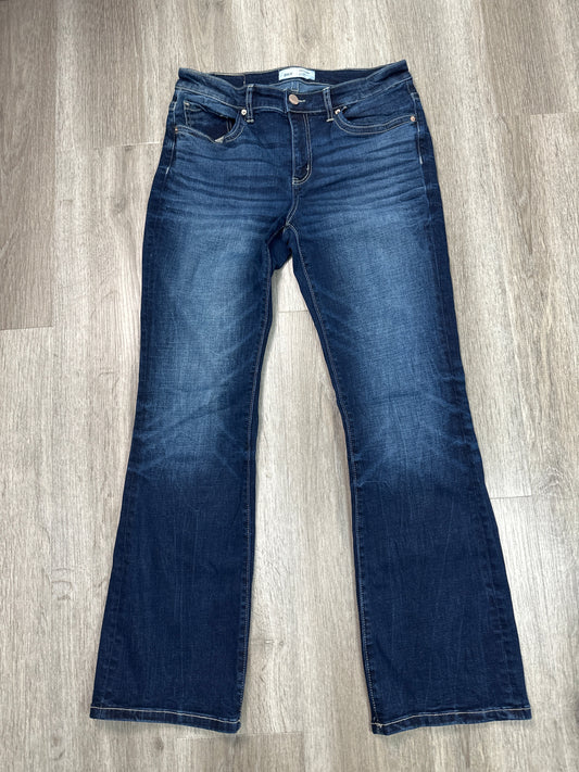 Jeans Boot Cut By Bke In Blue Denim, Size: 6