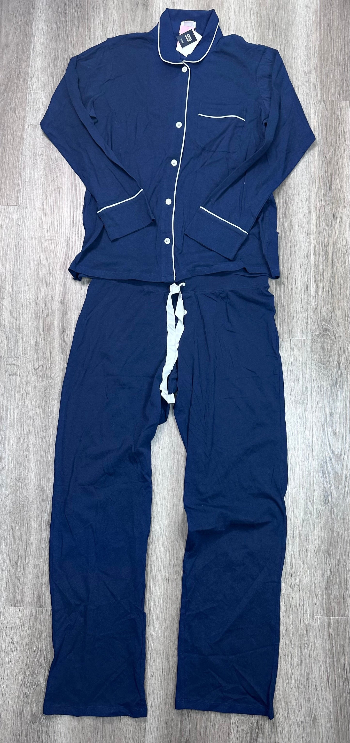 Pajamas 2pc By J. Crew In Navy, Size: M