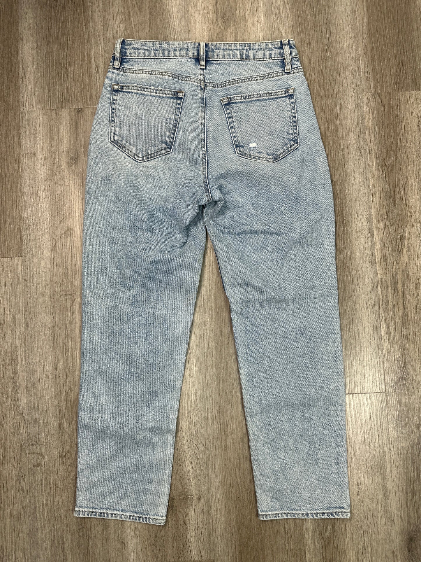 Jeans Straight By Bohme In Blue Denim, Size: 4