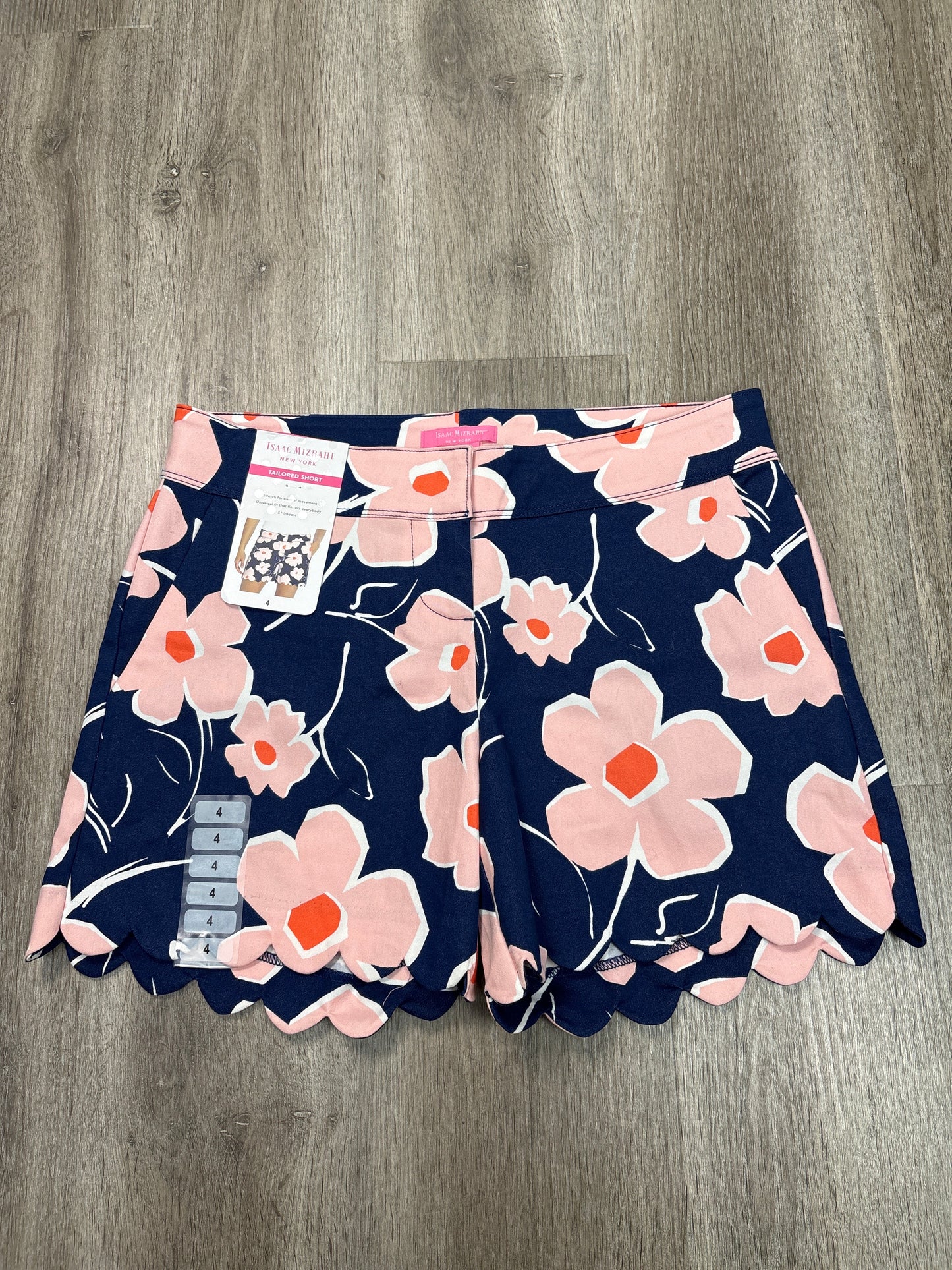 Shorts By Isaac Mizrahi In Blue & Pink, Size: S