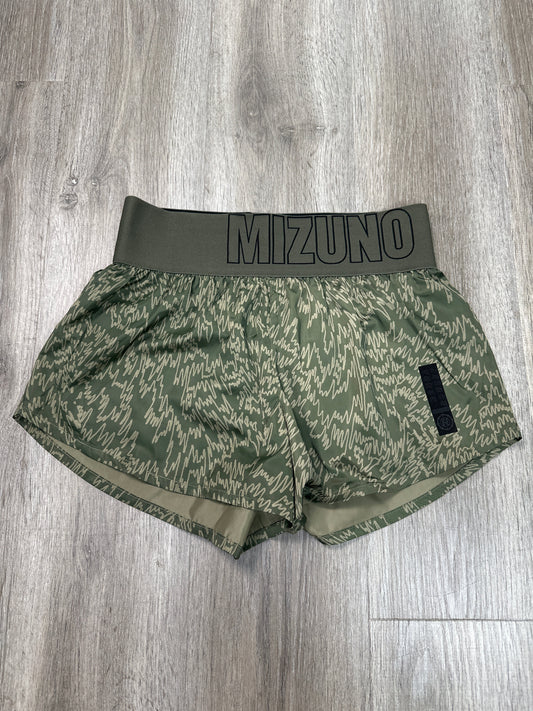 Athletic Shorts By Mizuno In Green, Size: S