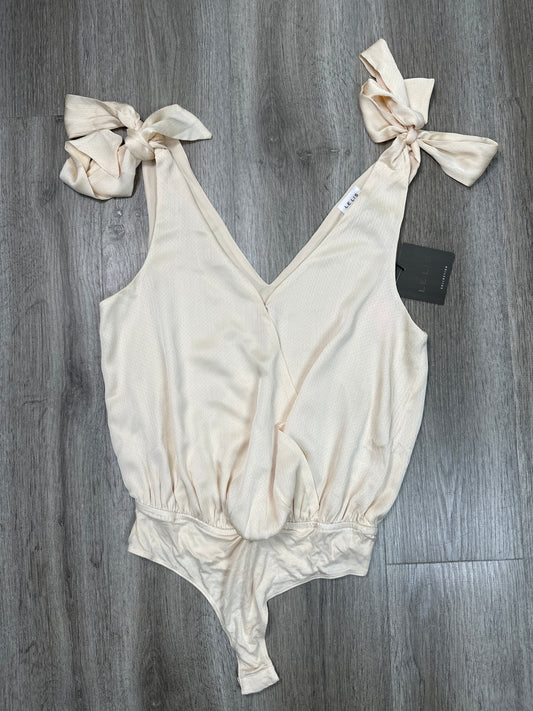 Bodysuit By Le Lis In Peach, Size: S