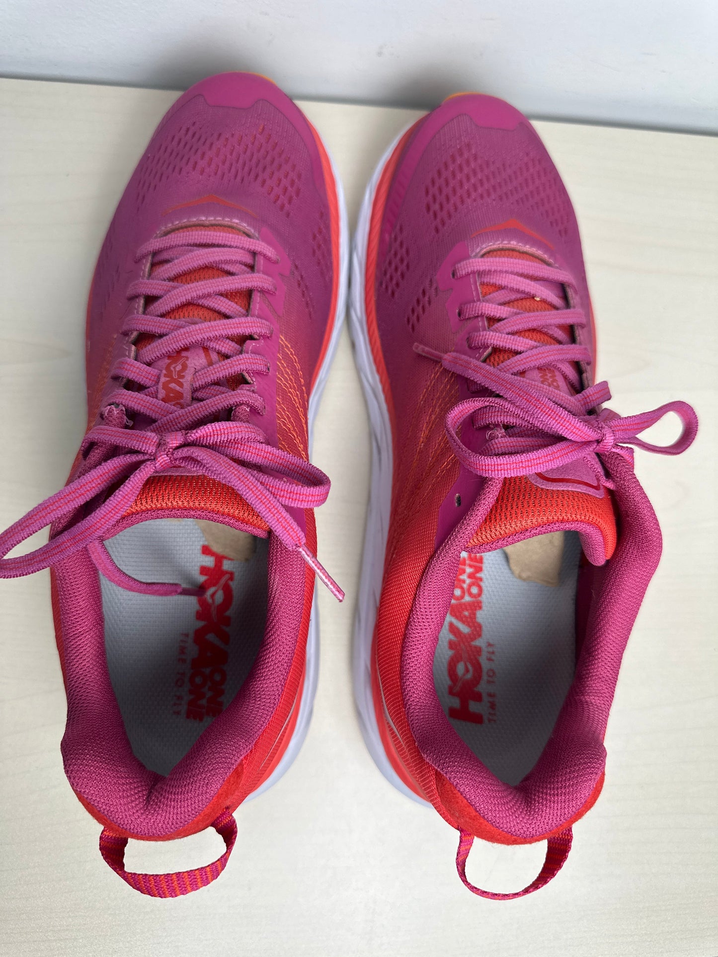 Shoes Athletic By Hoka In Pink, Size: 10.5