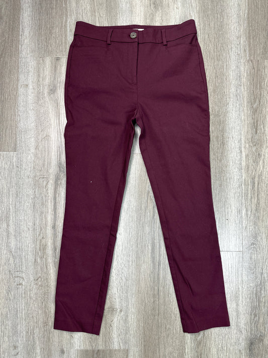 Pants Dress By Loft In Maroon, Size: S