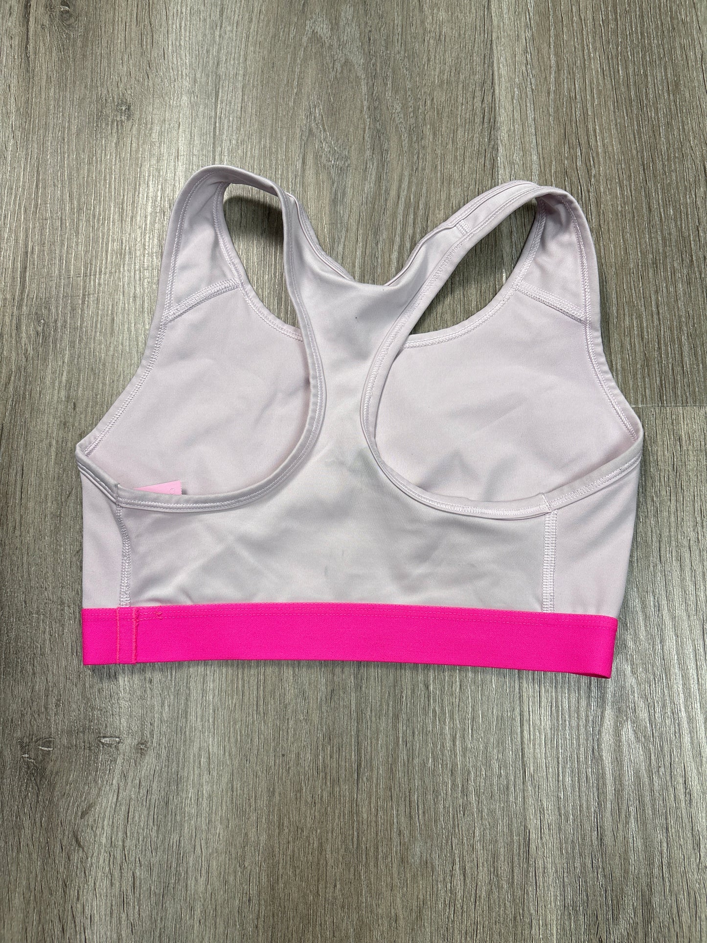 Athletic Bra By Nike Apparel In Pink, Size: S