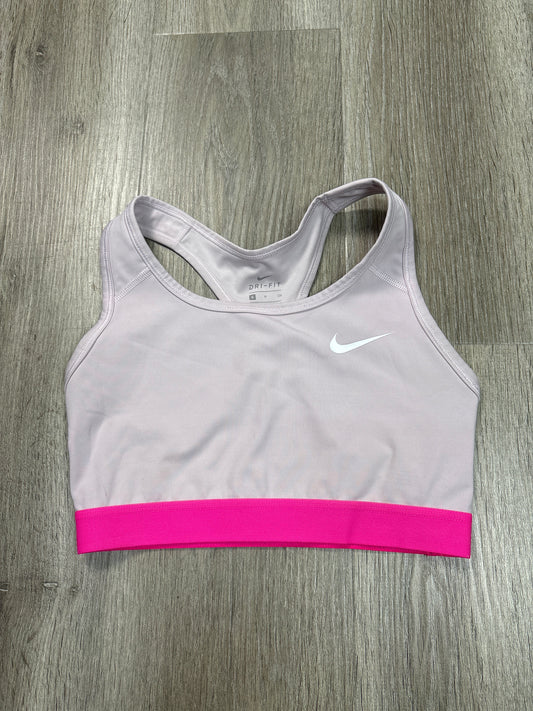 Athletic Bra By Nike Apparel In Pink, Size: S