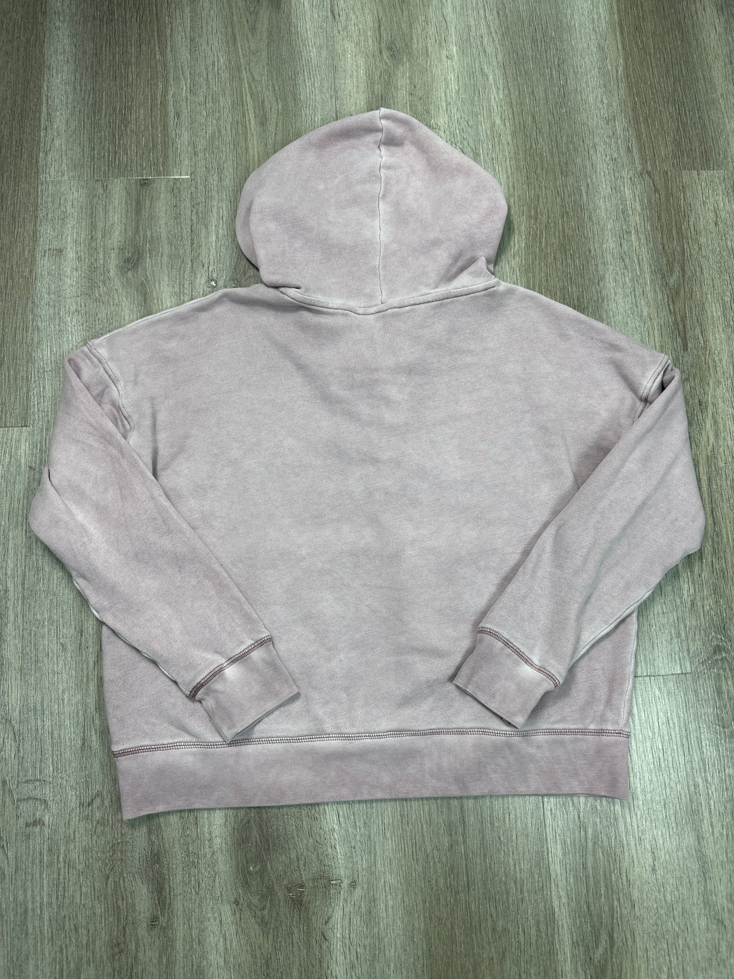 Sweatshirt Hoodie By American Eagle In Purple, Size: M