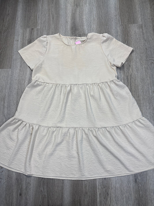 Dress Casual Short By Copper Key In Cream, Size: Xl