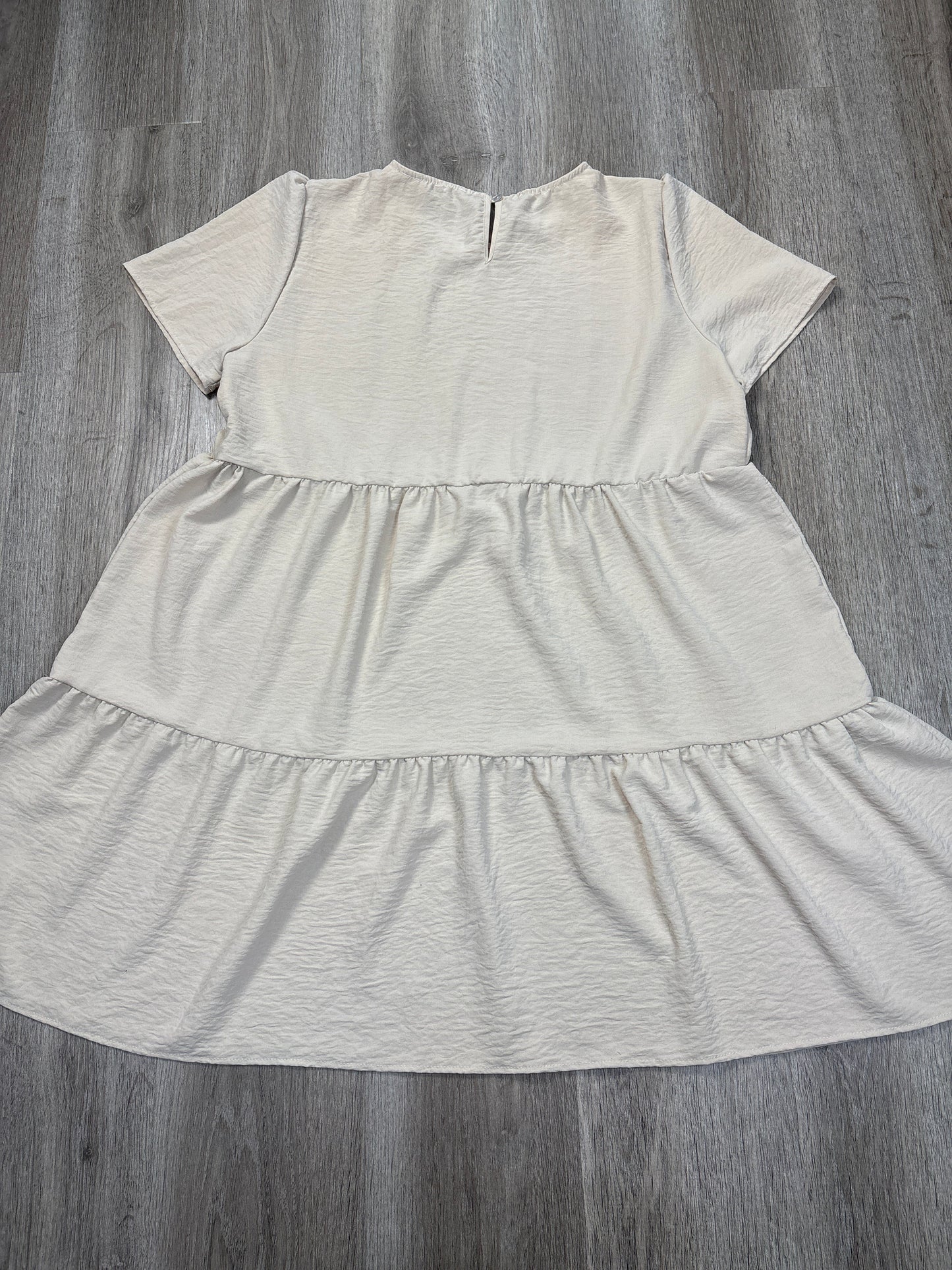 Dress Casual Short By Copper Key In Cream, Size: Xl