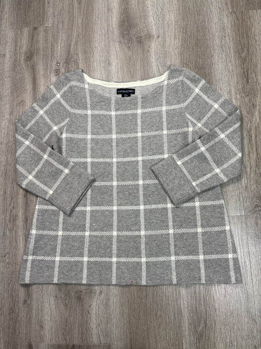 Sweater By Cynthia Rowley In Grey, Size: M