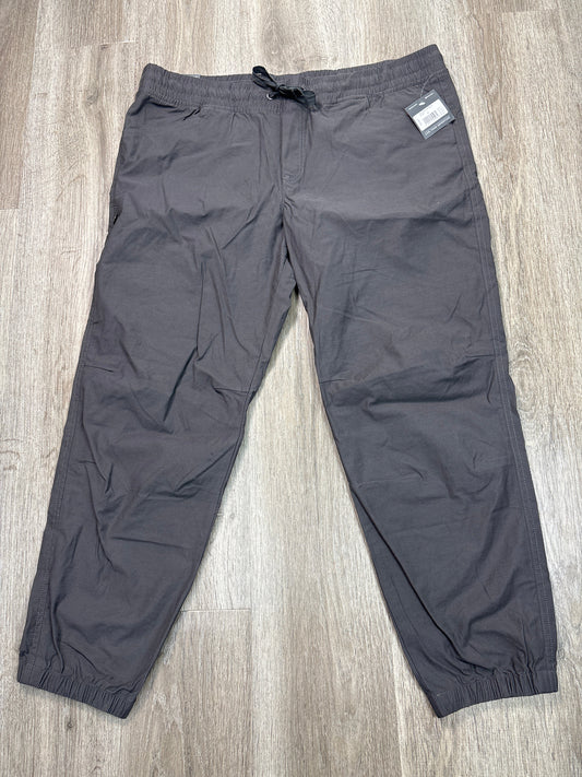 Athletic Pants By Eddie Bauer In Grey, Size: Xl