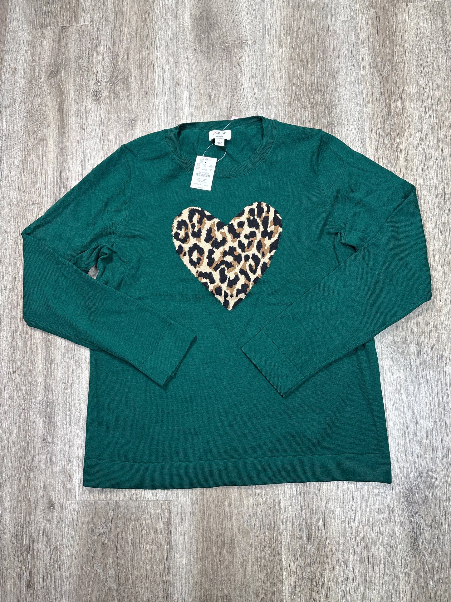 Sweater By J. Crew In Green, Size: L