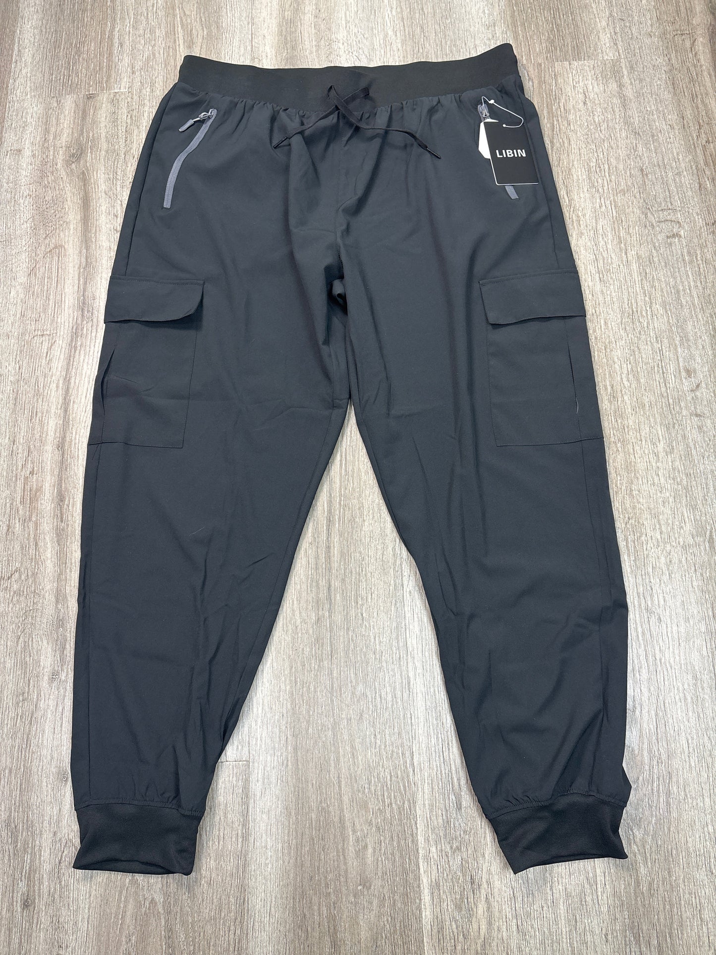 Athletic Pants By Libin In Black, Size: 2x