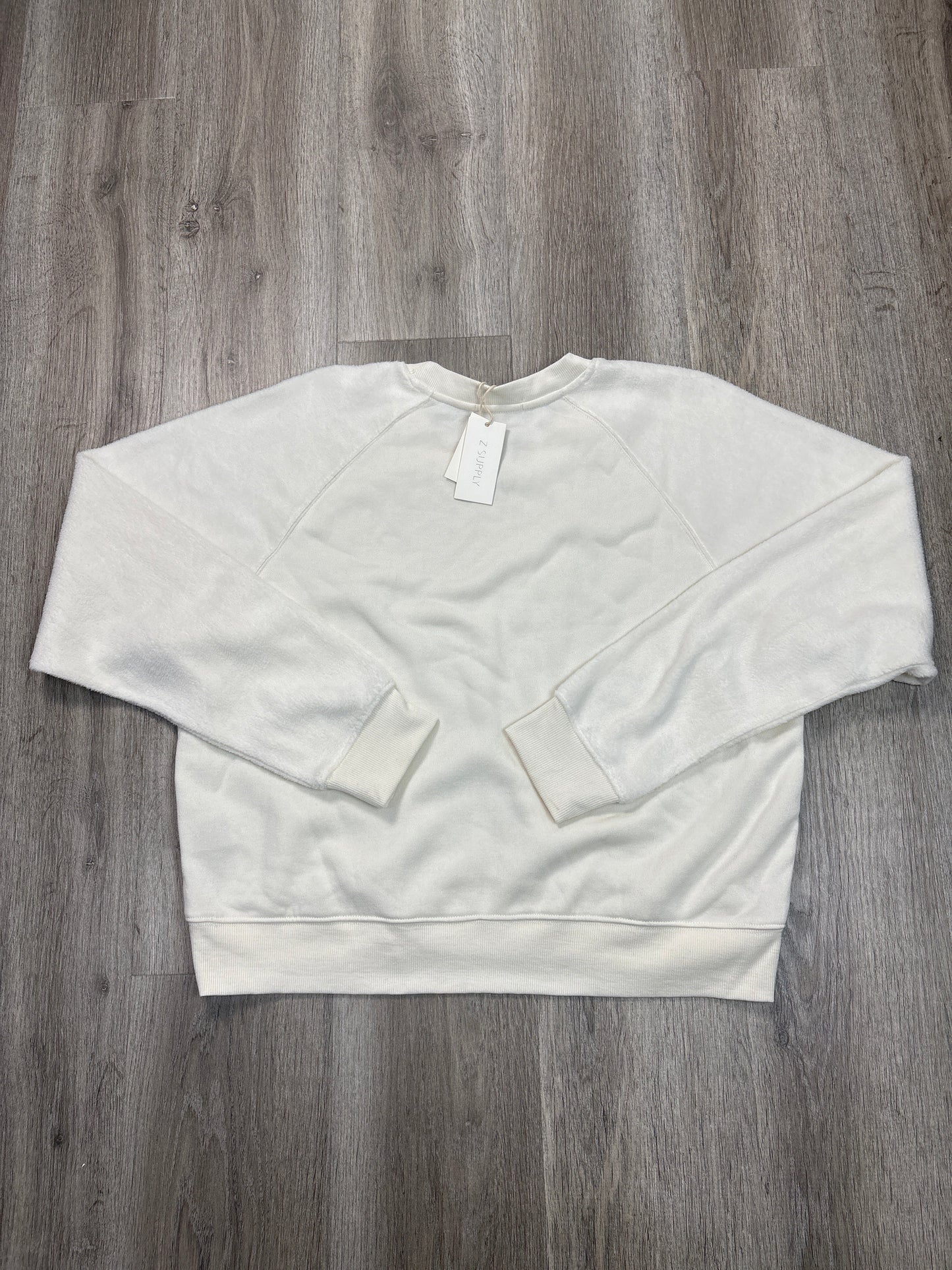 Top Long Sleeve By Z Supply In White, Size: Xl