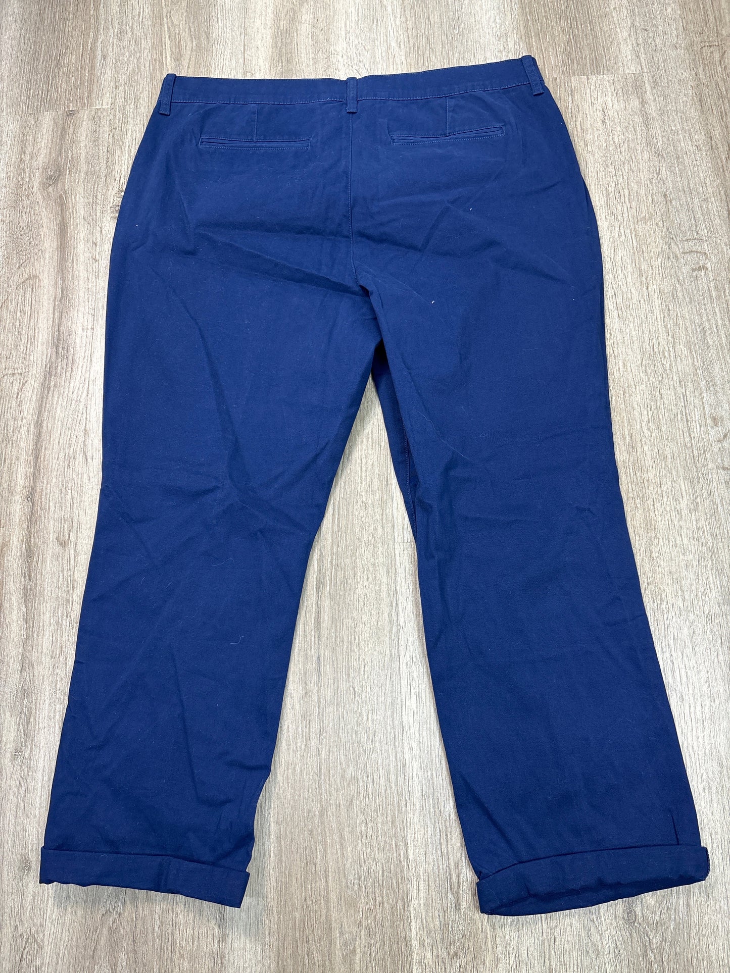 Pants Chinos & Khakis By St Johns Bay In Blue Denim, Size: 2x