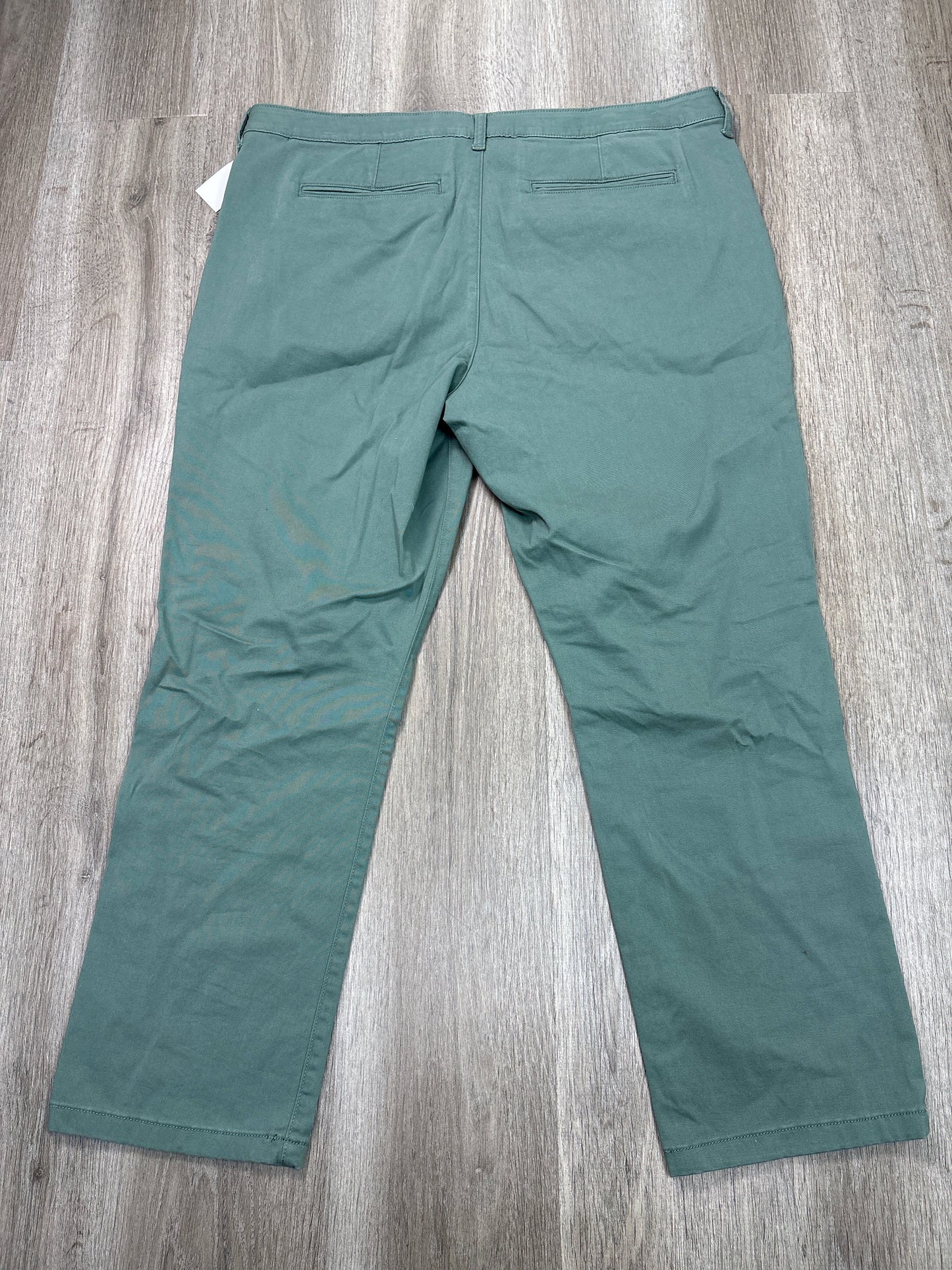 Pants Chinos & Khakis By St Johns Bay In Green, Size: 2x