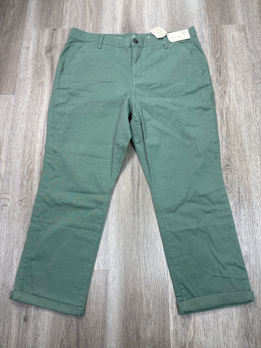 Pants Chinos & Khakis By St Johns Bay In Green, Size: 2x