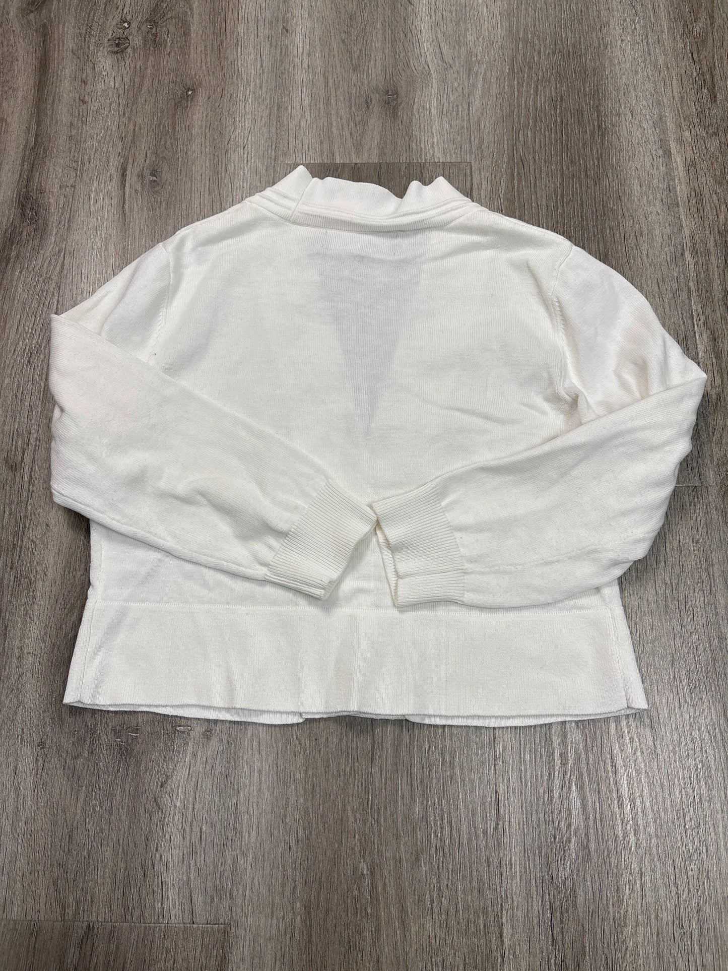 Cardigan By Evan-picone In White, Size: S