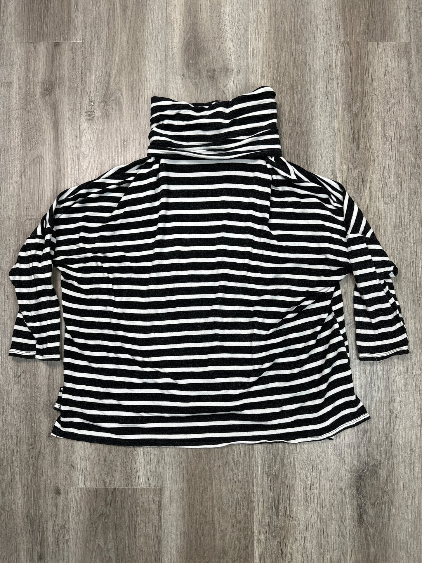 Top Long Sleeve By Caslon In Striped Pattern, Size: Xl