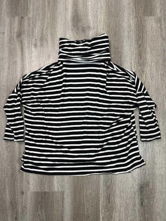 Top Long Sleeve By Caslon In Striped Pattern, Size: Xl