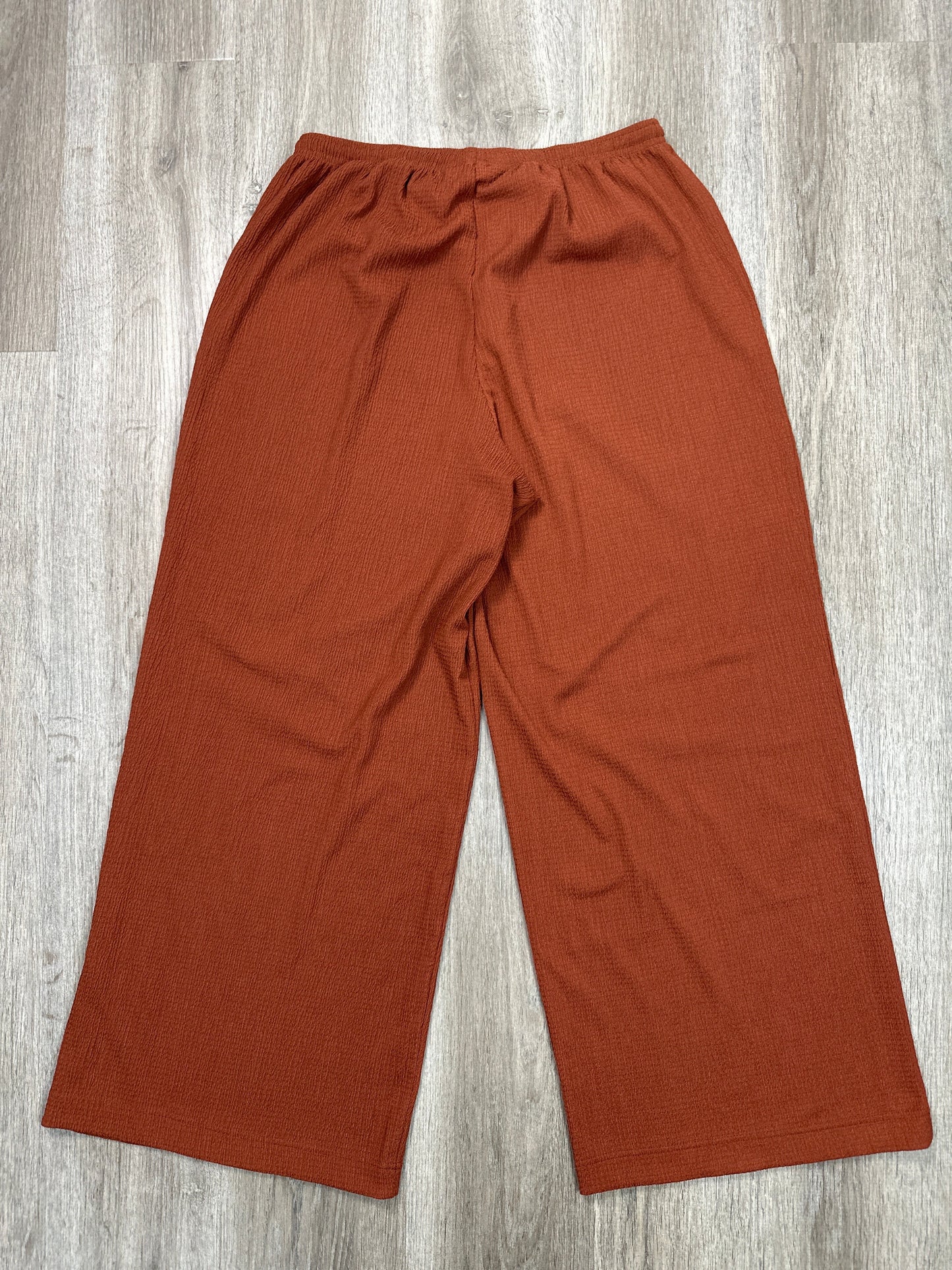 Pants Wide Leg By H&m In Orange, Size: M