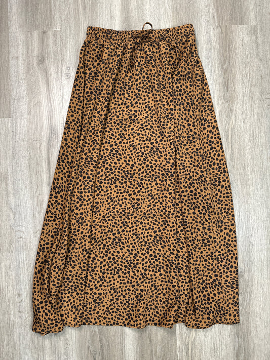 Midi Skirt By BLUETIME In Brown, Size: L