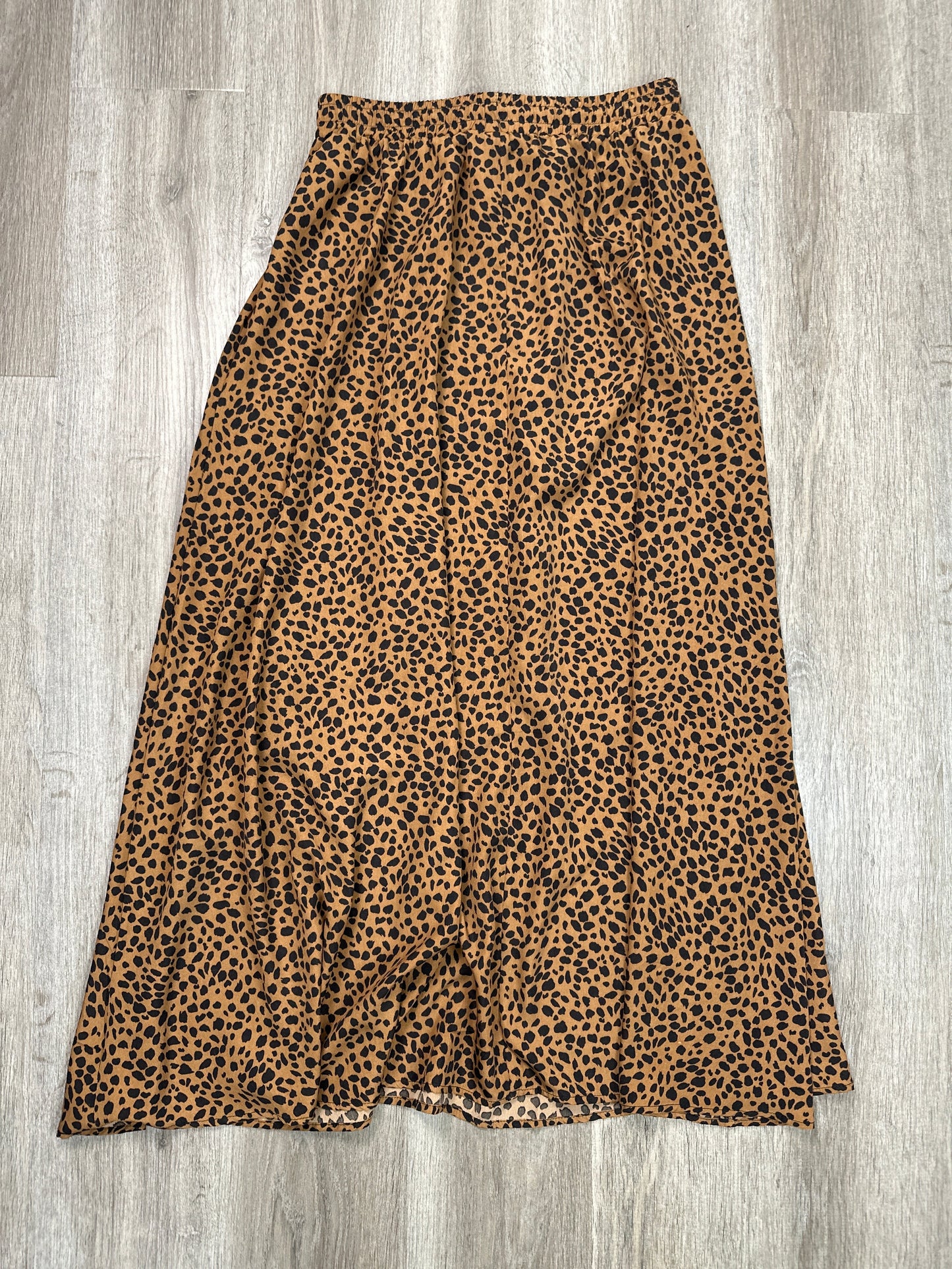 Midi Skirt By BLUETIME In Brown, Size: L