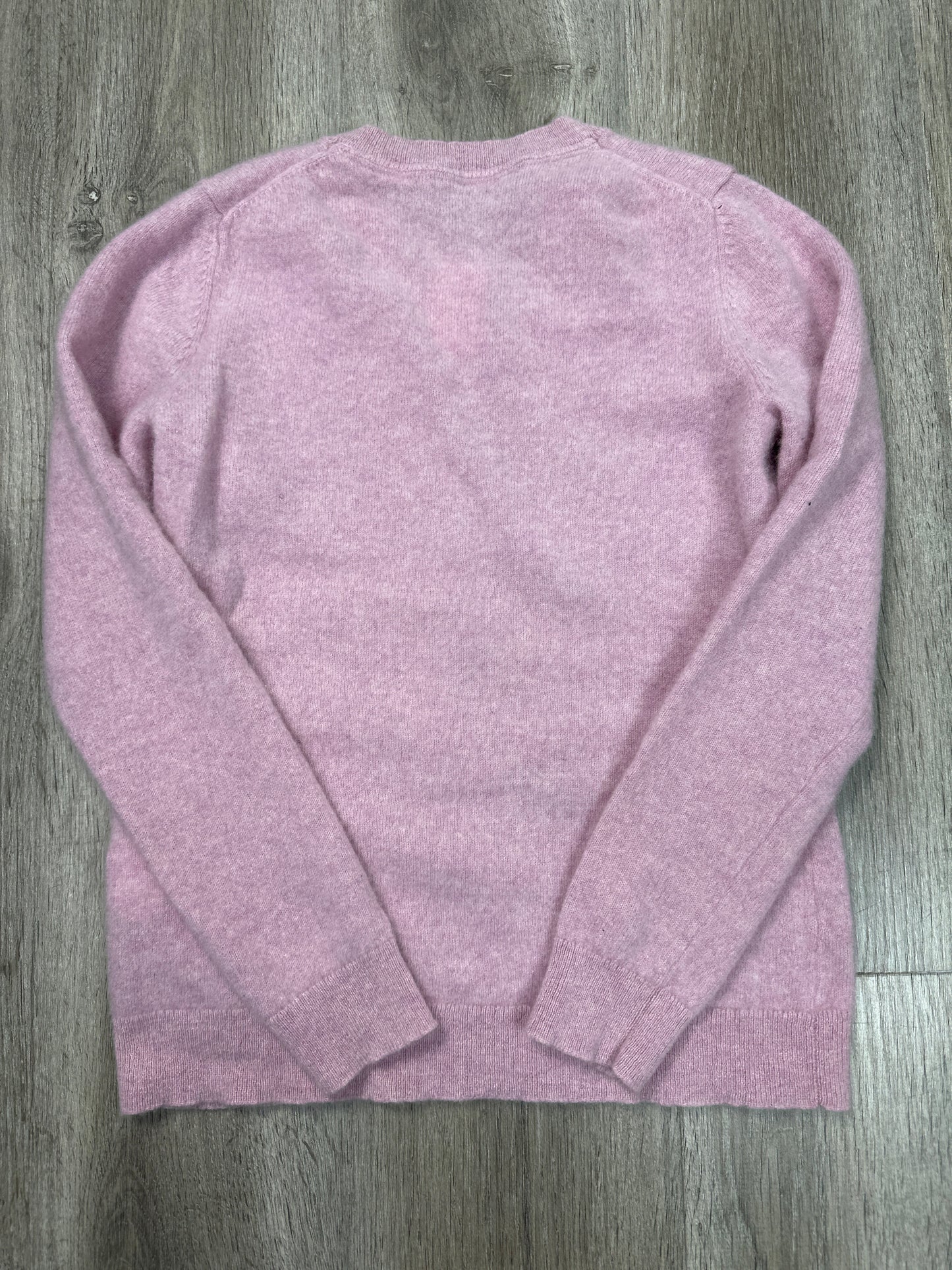 Sweater By Charter Club In Pink, Size: M