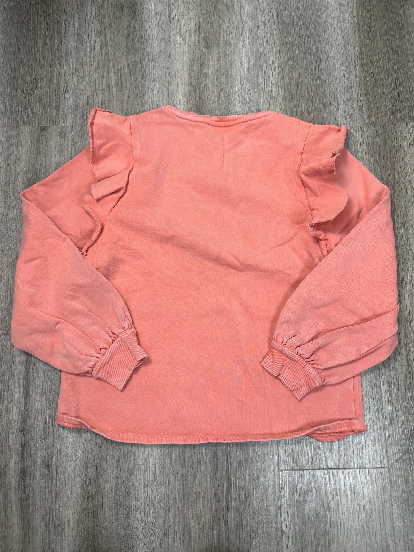 Top Long Sleeve By Universal Thread In Orange, Size: S