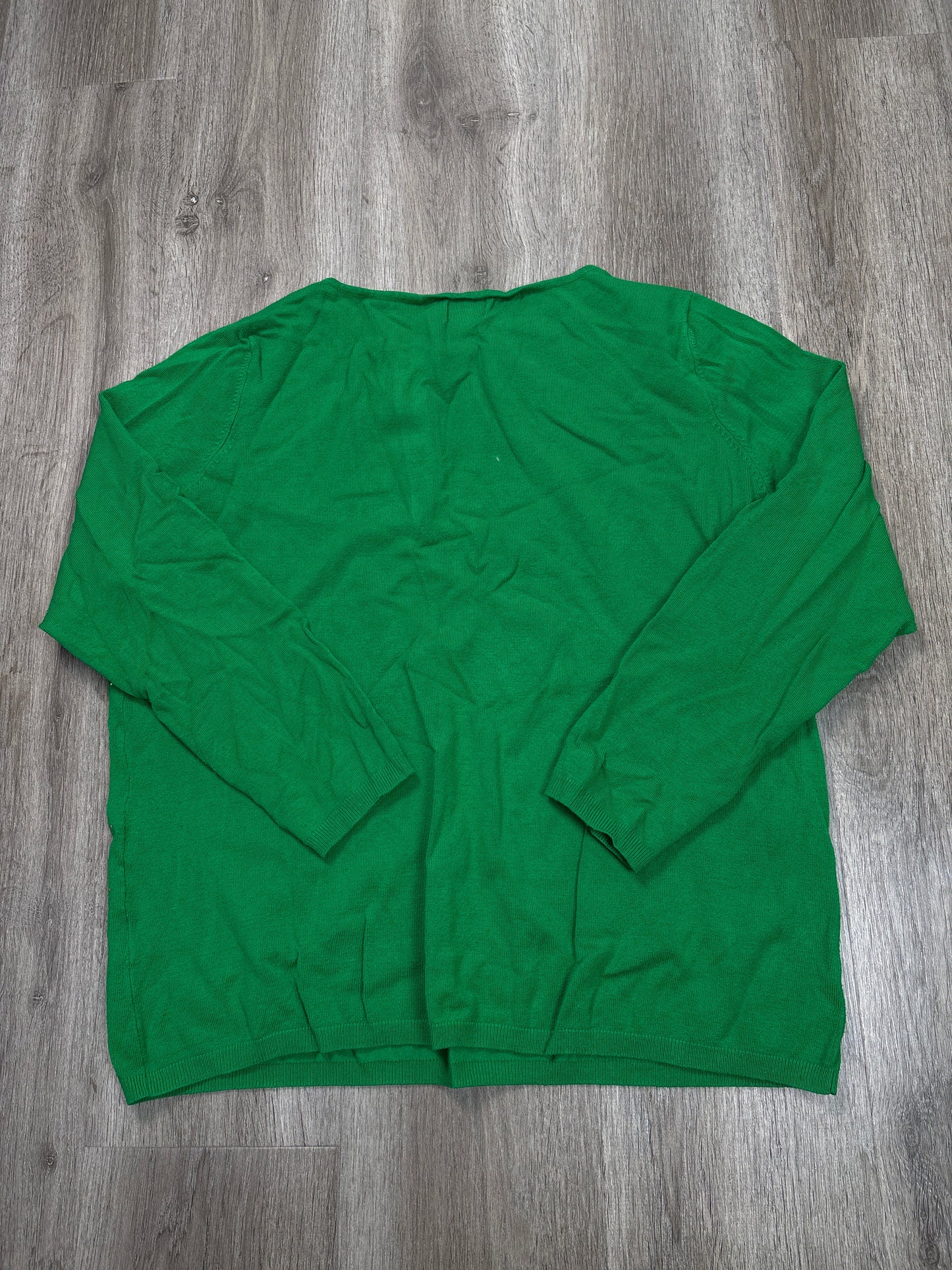 Top Long Sleeve By Ruby Rd In Green, Size: 1x